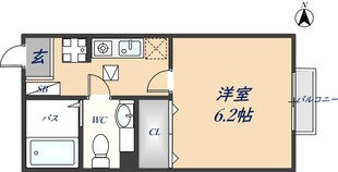 アクアコートの物件間取画像